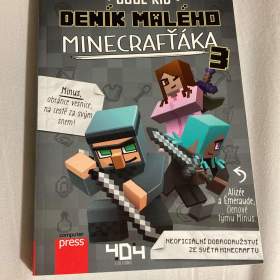 Fotka k inzerátu Deník malého Minecrafťáka -  díl 3 (Jako nový) / 19251548