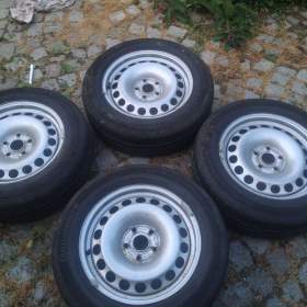 Fotka k inzerátu sada letních pneu 205/60 R16 na disku 5x112 (#103) / 19260086