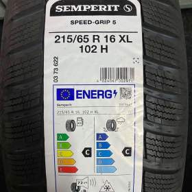 Fotka k inzerátu Nové zimní pneu 215/65R16 XL 102H Semperit Speed- grip 5 / 19269720