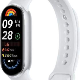 Fotka k inzerátu prodám chytrý náramek Xiaomi Smart Band 9- silver / 19296710