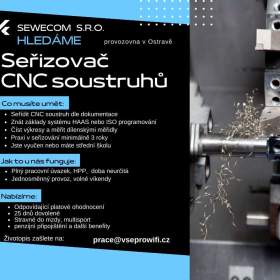 Seřizovač CNC soustruh HAAS OStrava / 19326743