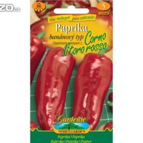 Paprika banánová, Corno di toro rosso (semena) levna- semena. cz / 12394661