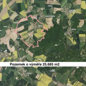 Fotka k inzerátu Prodej pole, 25685 m², Vážany u Vyškova / 19293766