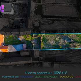 Prodej stavebního pozemku 1626 m², Hostěradice -  Chlupice, okres Znojmo / 19351264