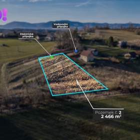 Prodej stavebního pozemku Třinec -  Kojkovice, 2466m2 / 19357401